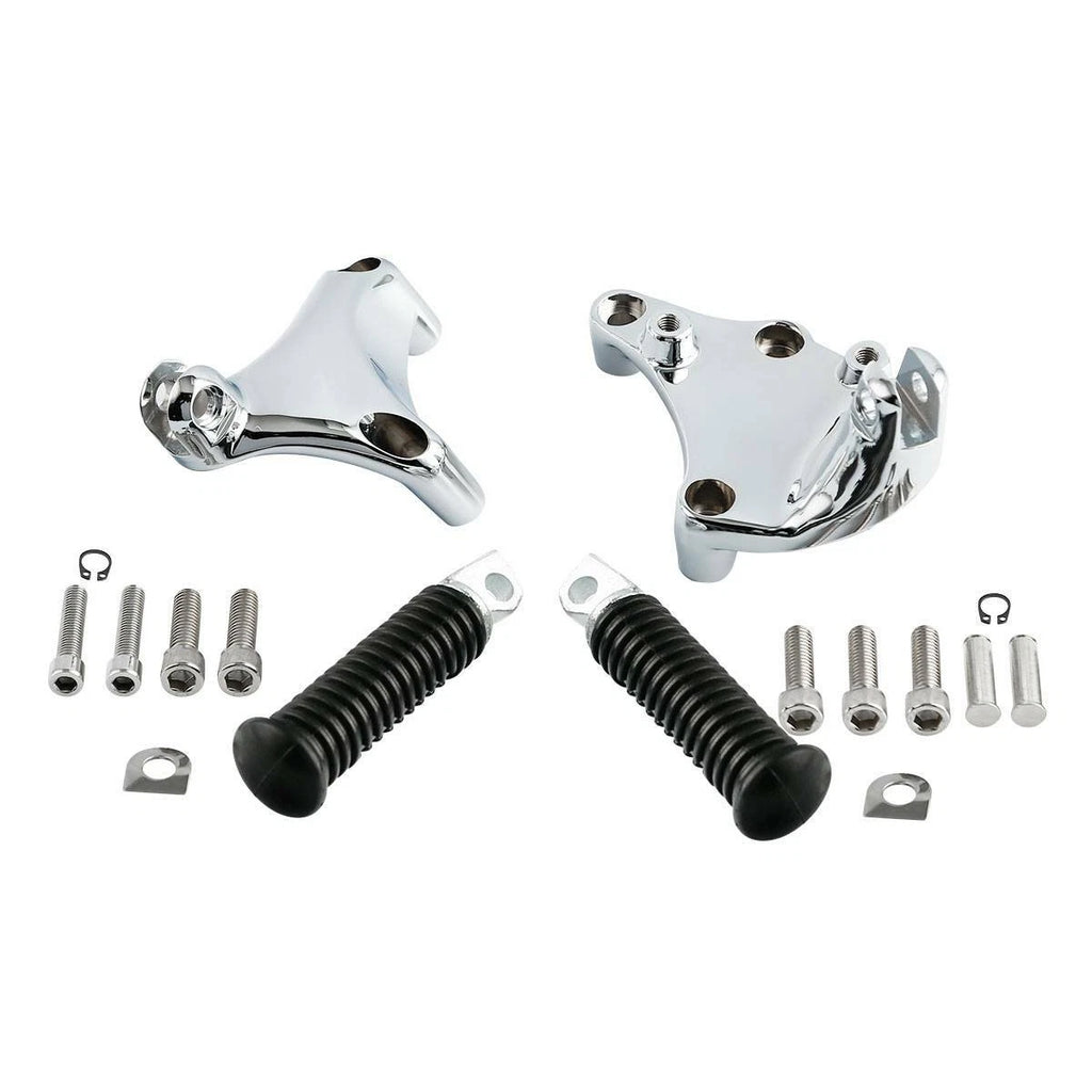 Rear Passenger Footpegs for Harley Sportster XL 883 1200 (2014–2022)