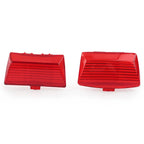 Red Rear Fender Tip Mud Guard Light Lens Cover for Harley Touring (2014-2023)