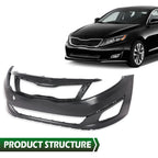 Front Upper Bumper Cover for Kia Optima (2014–2015)