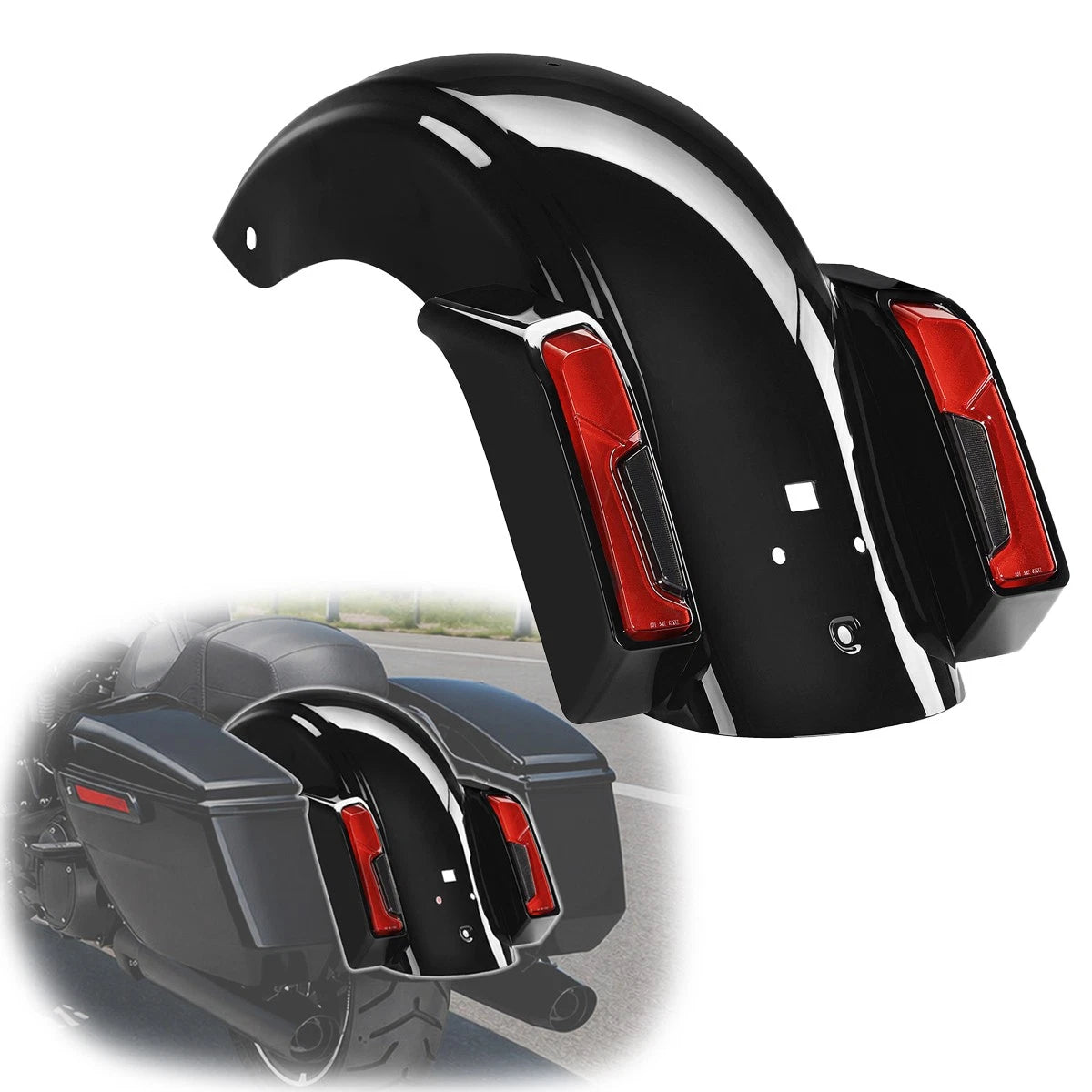 LED Rear Fender System Brake Turn Signal Light for Harley Road Glide (2024–2026)