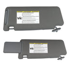 Set of 2 Sun Visors for Toyota Tacoma (2005–2015) Gray