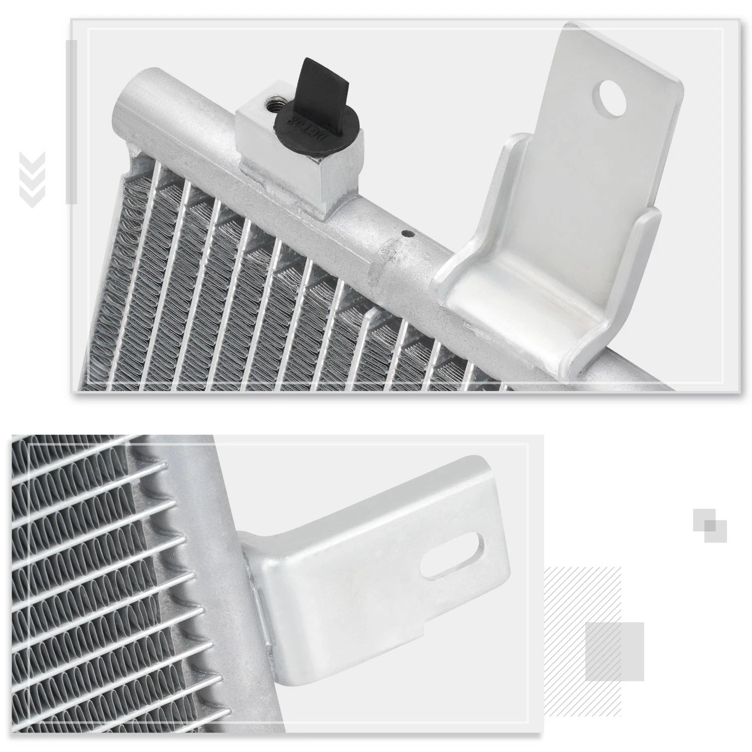 Chrome Housing Headlight Clear Corner Lamps for Sierra Yukon (1999–2007)