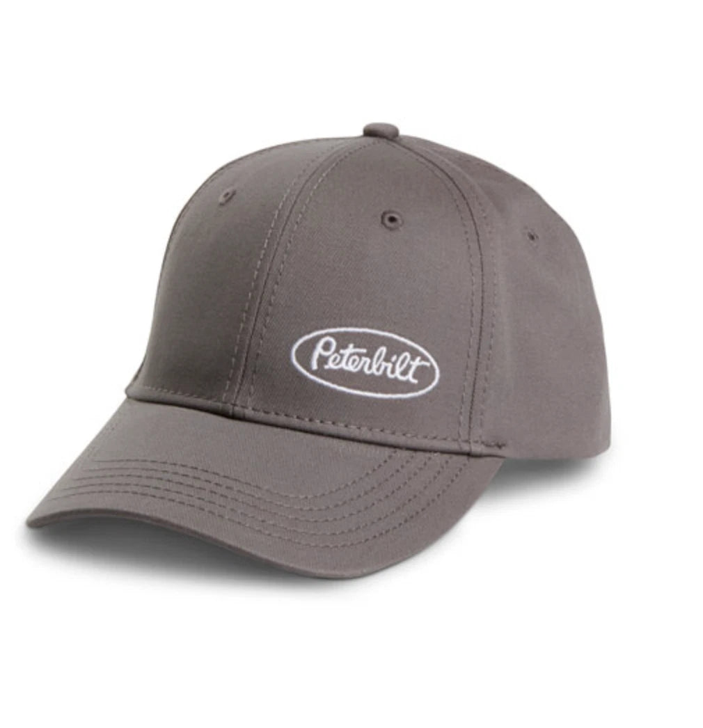 Offset Oval Snapback Mesh Cap for Peterbilt Motors