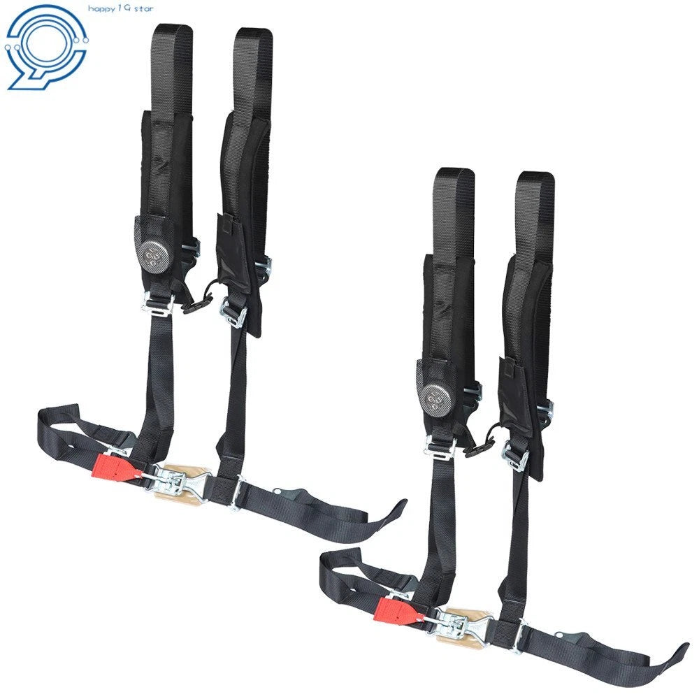 4-Point Padded Seat Belt Harness for Polaris RZR S 800 (2013)