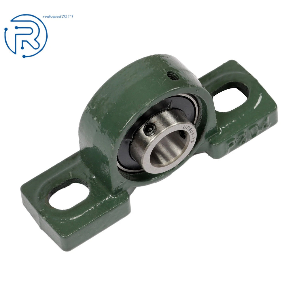 Set of 6 Pillow Block Mounted Ball Bearings for Various Applications