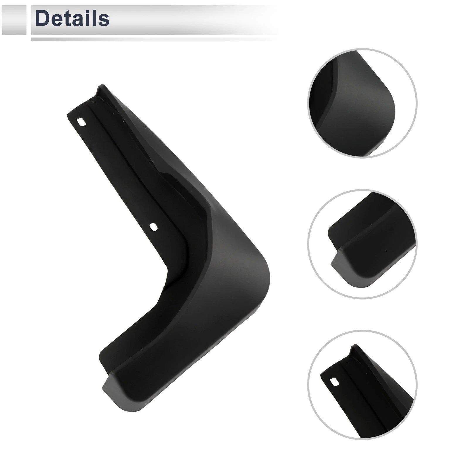 Set of 2 Mud Flaps Splash Guards for Audi A3 Saloon (2017–2020)