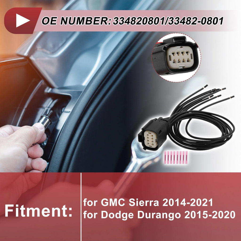 Headlight Socket Wiring for GMC Sierra (2014–2021) No. 334820801/33482-0801