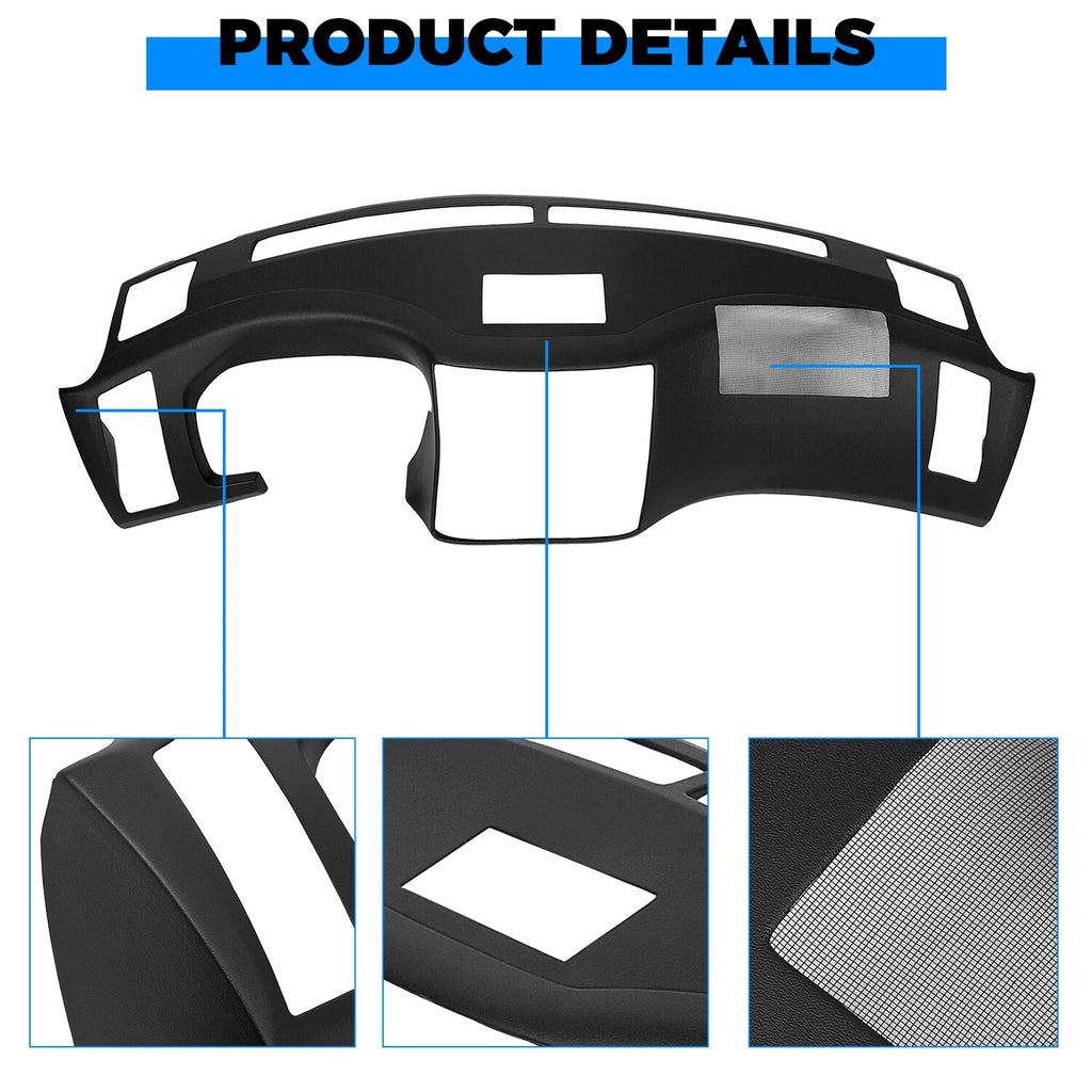 Dash Cover for Infiniti FX35 (2006–2008) Black Painted with Glue