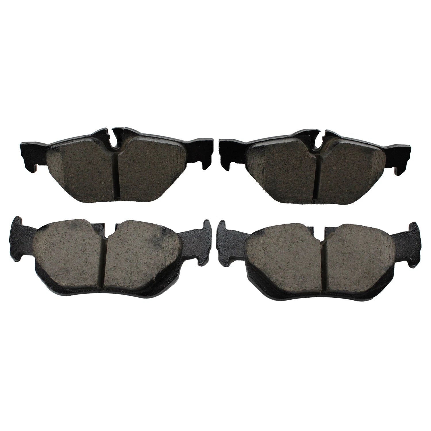 Set of 4 Rear Disc Brake Pads for BMW 128i 323i 325i 328i xDrive X1 (2008–2015) - Akebono Euro EUR1267