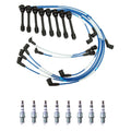 NGK Wire Set & 8 Iridium IX Spark Plugs for LS400 SC400 (1990–2000)