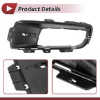 1 Pc Fog Light Grill for BMW X5 (2007–2010) No. 51117172449 Black