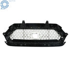 Front Upper Grille for Toyota Tacoma (2016-2021) Matte Black Chrome