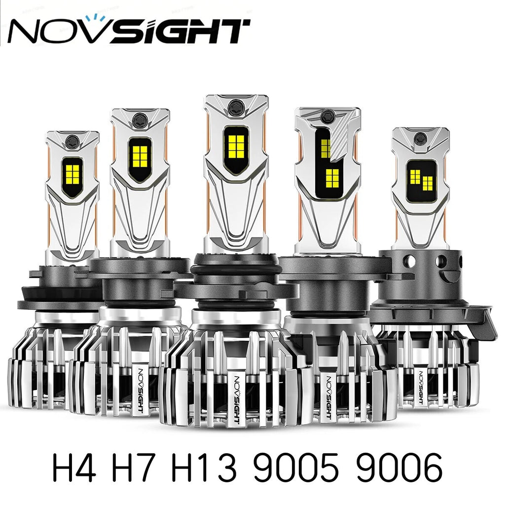 2X LED Headlight Bulb H4 H7 H13 9005 9006 140W 6500K for Automotive