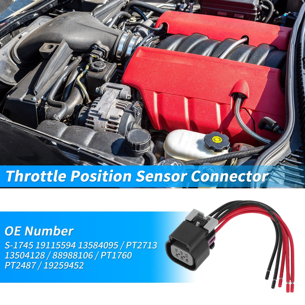 Throttle Position Sensor Connector for Chevy Corvette (2005–2006) No.19259452