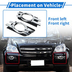 Front Bumper Fog Light Cover No. 1648800724 for Mercedes-Benz 
