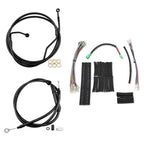 Extended Handlebar Cable Kit for Harley Touring (2008–2013) 12" 14" 16"