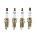 Set of 4 Bosch Platinum Pregapped Spark Plugs for Acura Subaru Honda Toyota