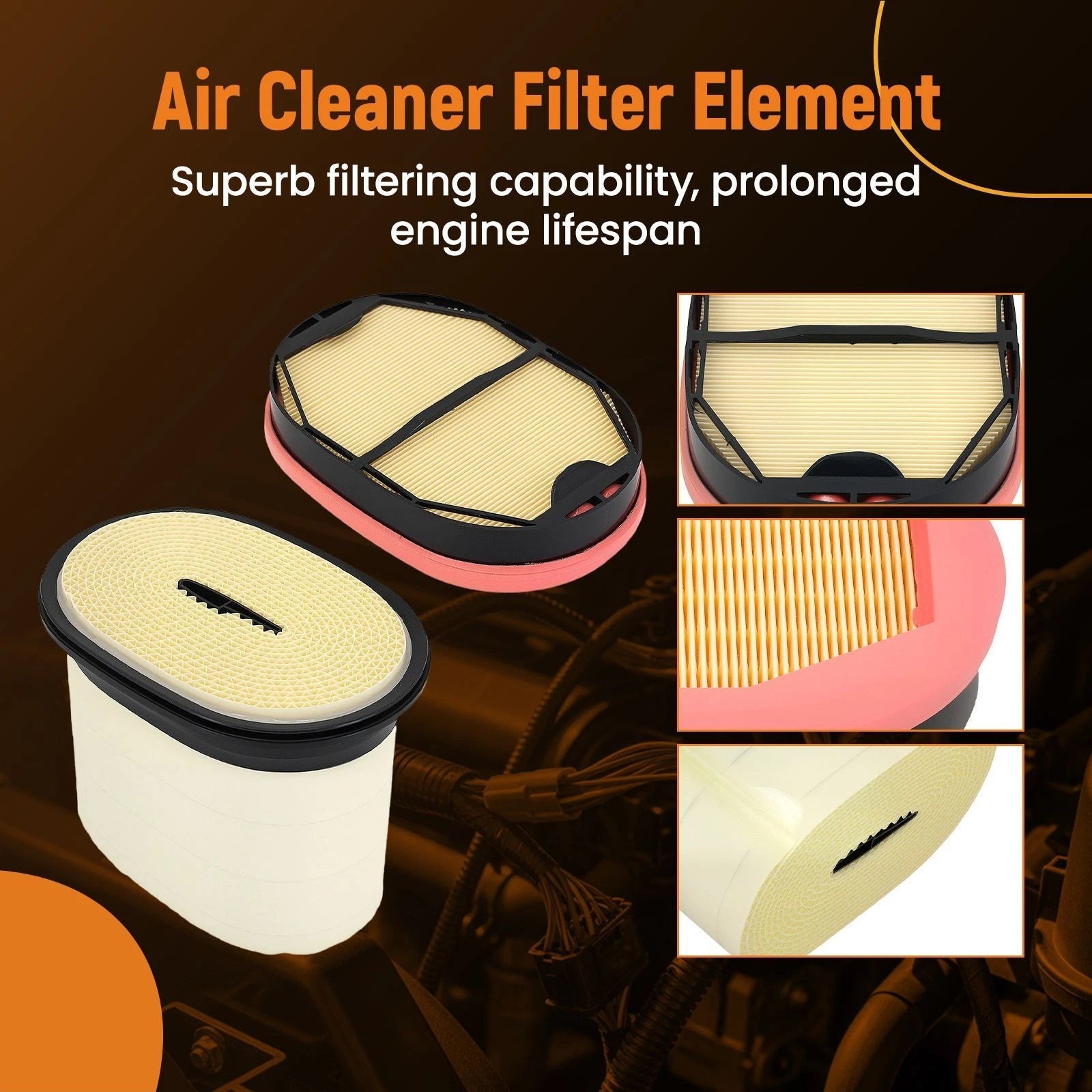 Air Filter for Caterpillar 416D 416E 420D 420E (1996-2015)