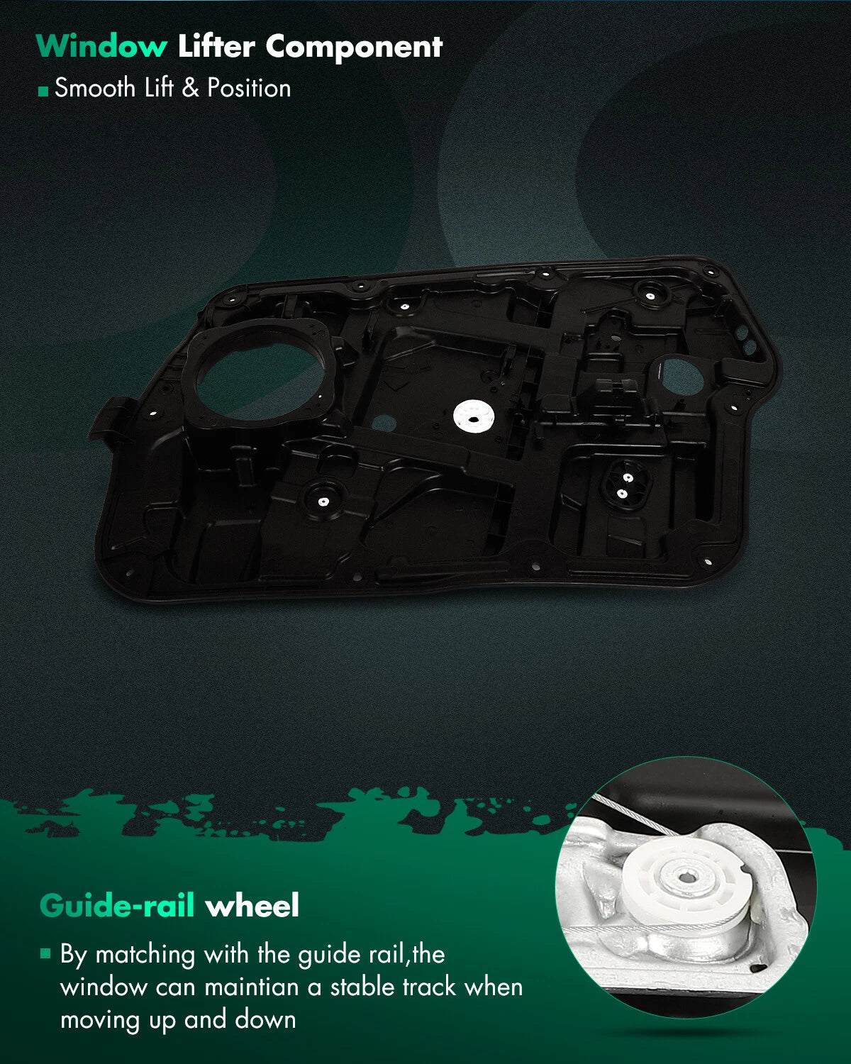 Window Lift Regulator for Hyundai Sonata (2011–2014) Front Passenger Side