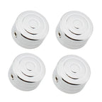 4 x Chrome Machined Head Bolt Cover Caps for Triumph T120 Thruxton (2016-2023)