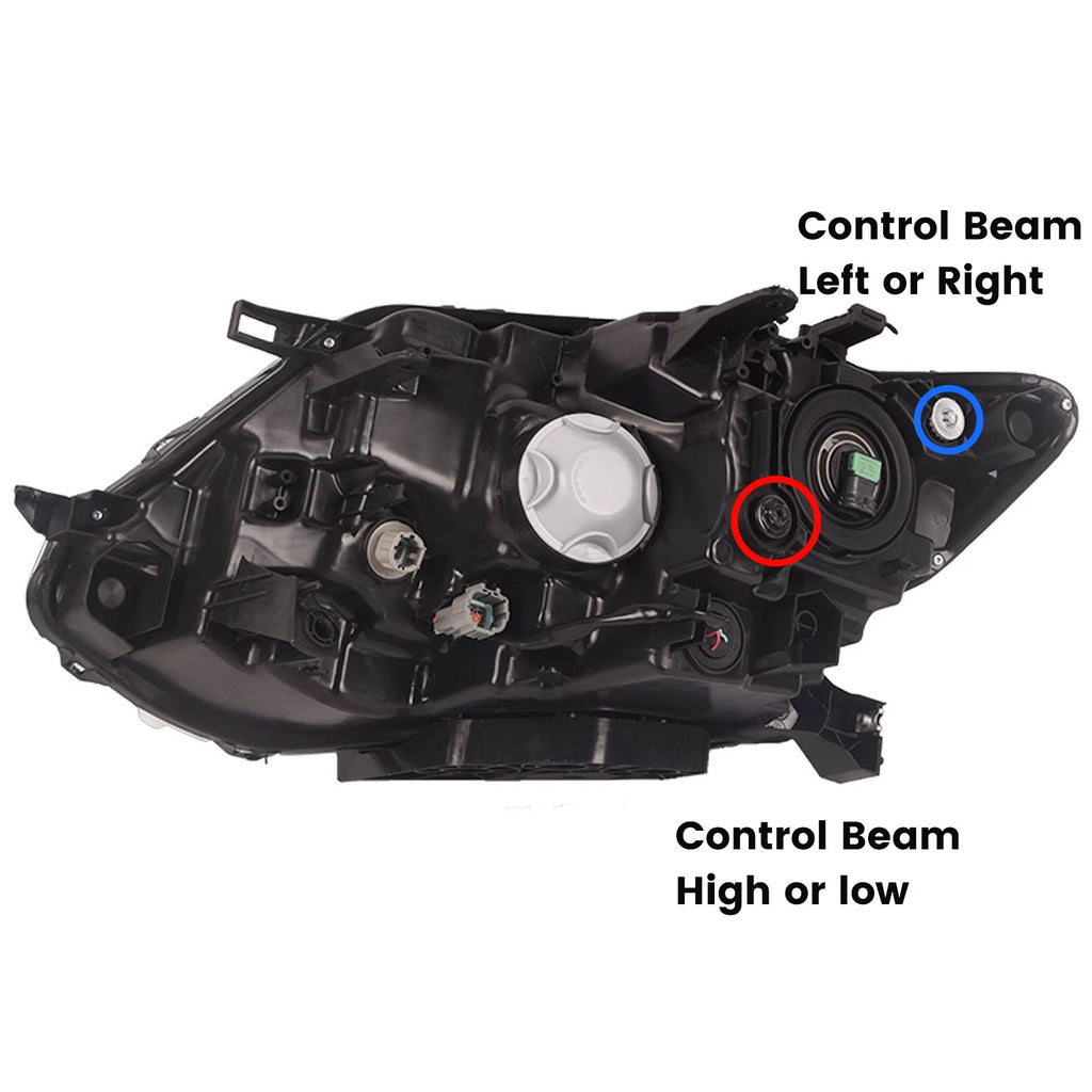 Right Passenger Side Halogen Headlight Assembly for Nissan Rogue (2014-2016)