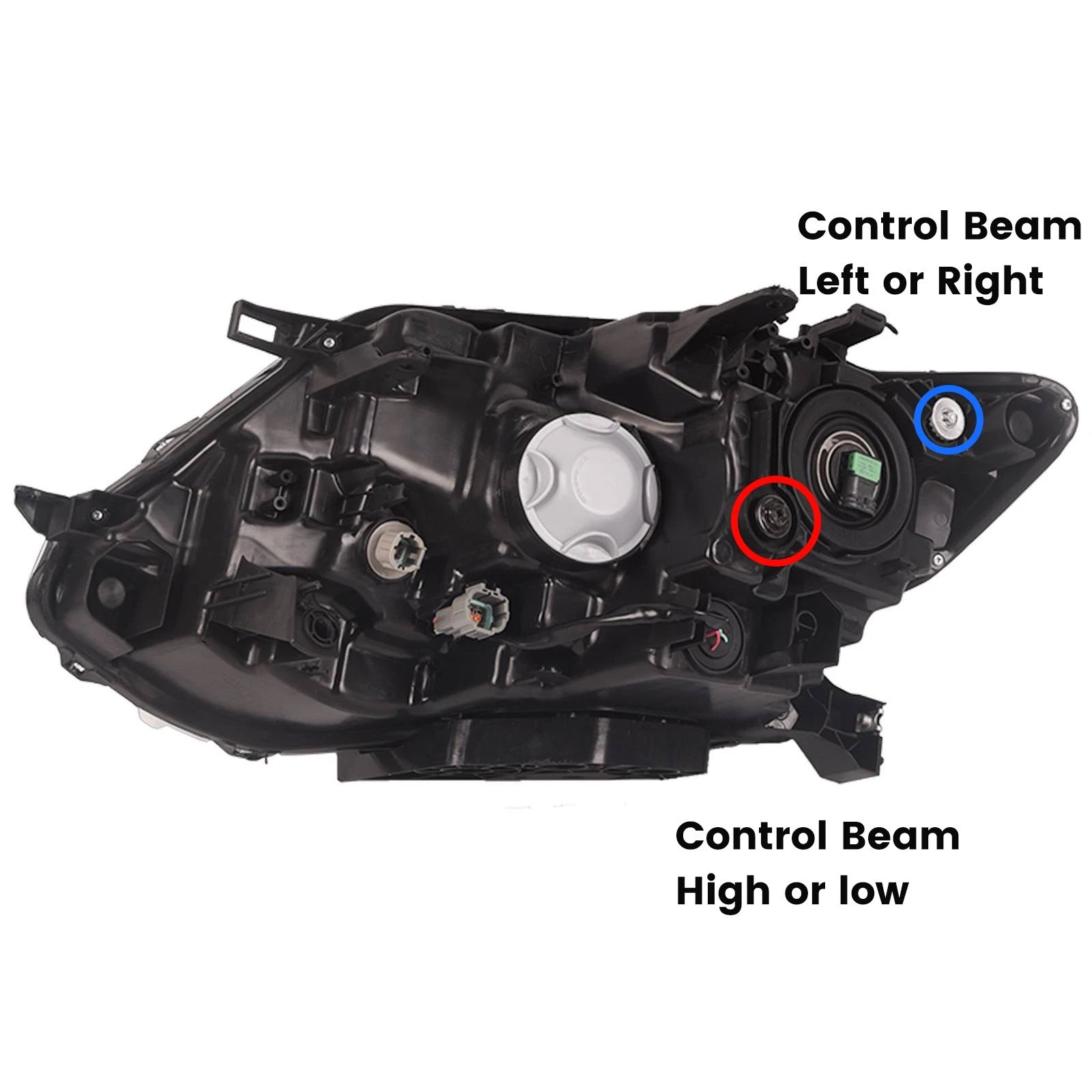 Right Passenger Side Halogen Headlight Assembly for Nissan Rogue (2014-2016)