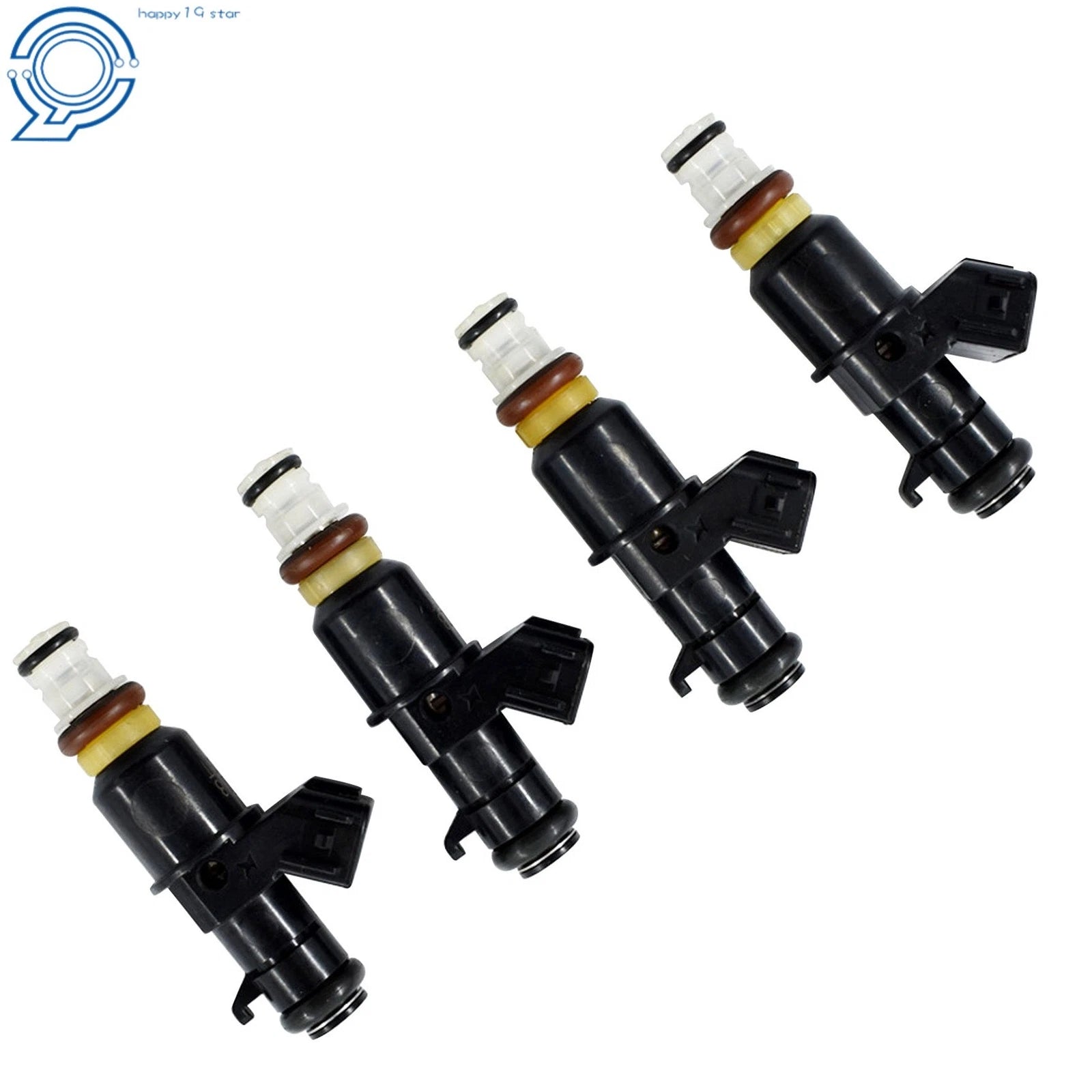 Set of 4 Fuel Injectors for Honda Civic (2002–2005) Acura RSX (2002–2006)