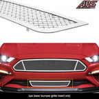 Stainless Chrome Mesh Grille Insert for Ford Mustang V8 GT (2018-2022)