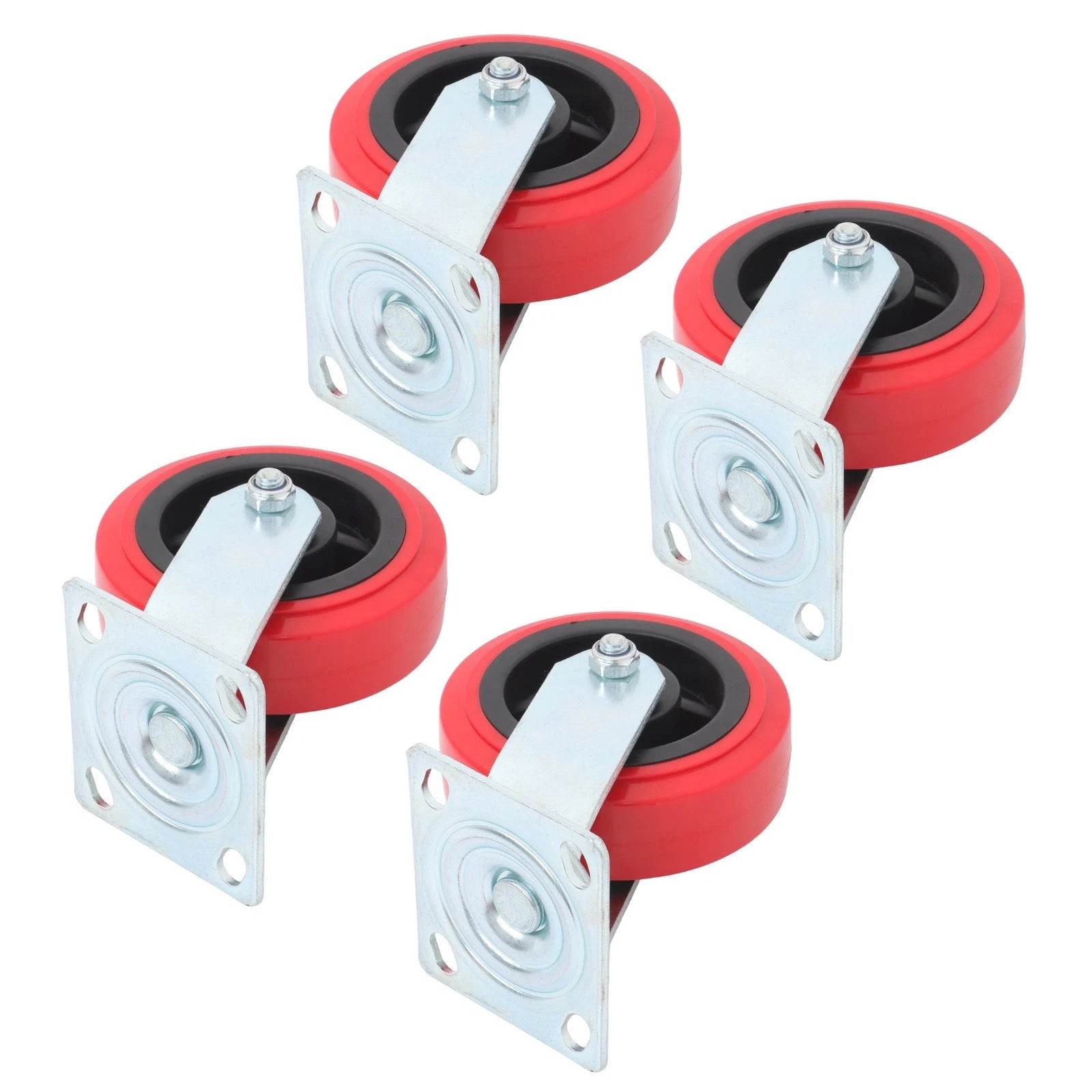 Set of 4 Heavy Duty 6 Inch Swivel Caster Wheels for Various Models