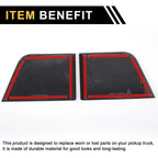1 Pair Carbon Fiber Inside Door Handle Cover for Ford F-150 (2021–2024)