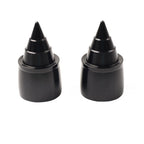 Front Axle Cap Nut Covers for Harley Touring Road Glide Dyna FXD (2000–2023)