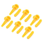 12 x Tire Changer Mount Demount Duck Head Insert Rim Protector Yellow