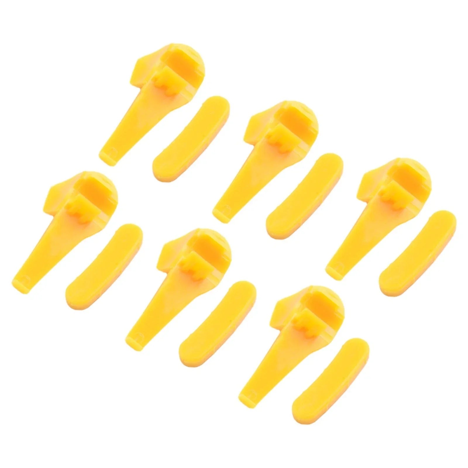 12 x Tire Changer Mount Demount Duck Head Insert Rim Protector Yellow