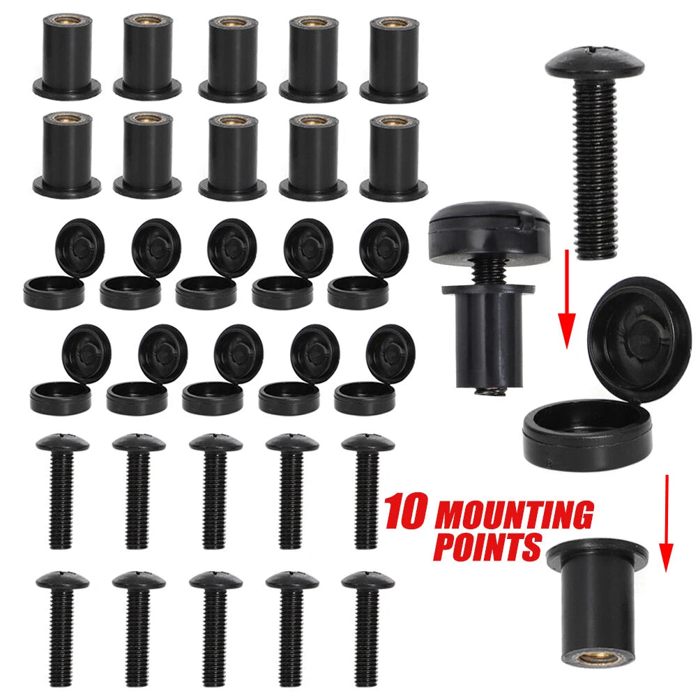 Windshield Fasteners for Arctic Cat Snowmobile
