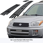 Stainless Steel Black Billet Grille Insert for Toyota RAV4 (2001-2003)
