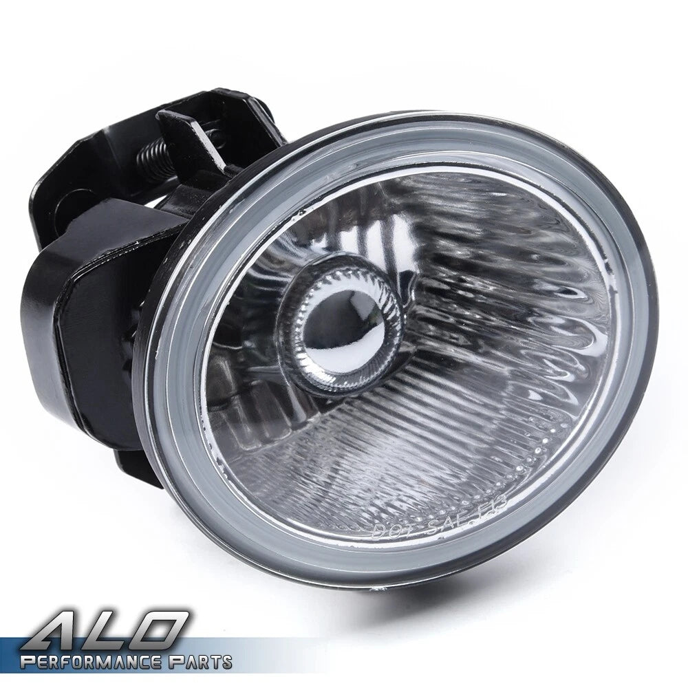 Set of 2 Chrome Housing Clear Lens Front Fog Lights for Murano (2003–2005)