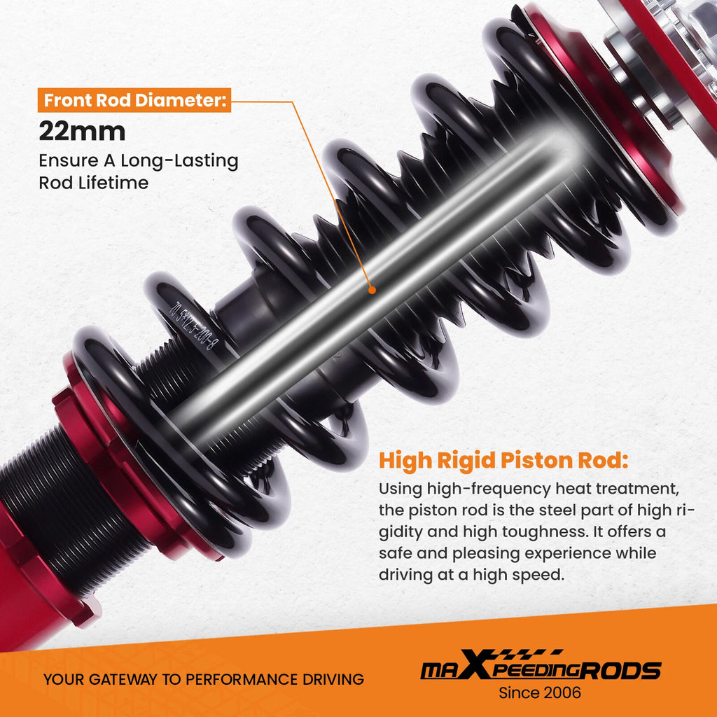 Coilovers Suspension Kit for Hyundai Veloster (2013-2015) Adjustable Height