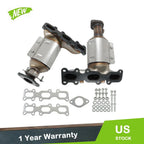 Set of 2 Catalytic Converters for Ford Explorer 3.5L (2013–2019)