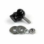 2X Black Skull License Plate Frame Screw Bolt T9 for Universal Motorcycle
