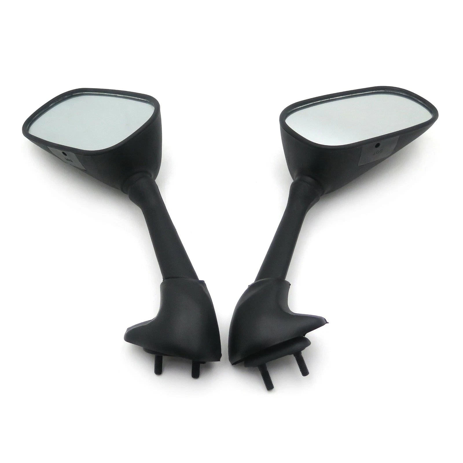 Racing Mirrors for Yamaha YZF R6 (2001–2002) - Black