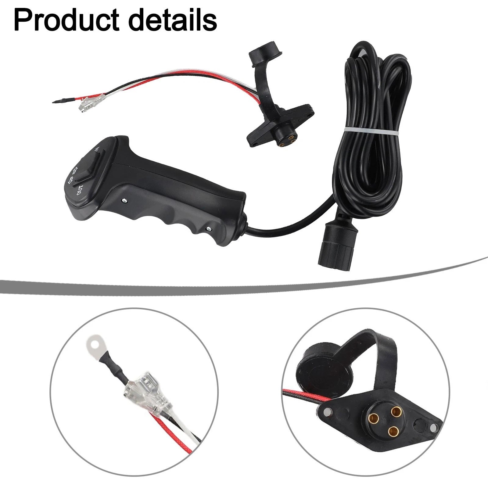 3Pin Electric Winch Controller for Off Road Vehicles
