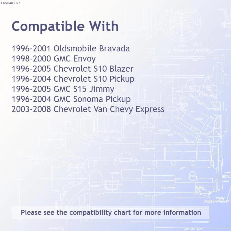 Replacement Radiator Fan Blade for 1996-2001 Oldsmobile Bravada (1996–2001)