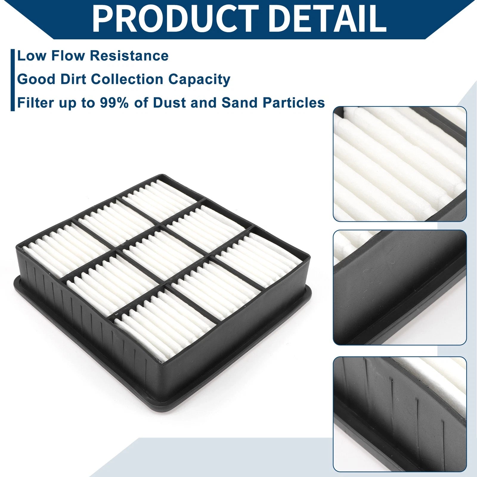 Engine Air Filter No.MR552951 for Mitsubishi Outlander 2.4L (2003–2006)
