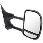 Towing Mirror for Ford E-350 Super Duty, E-250 Right Side Black