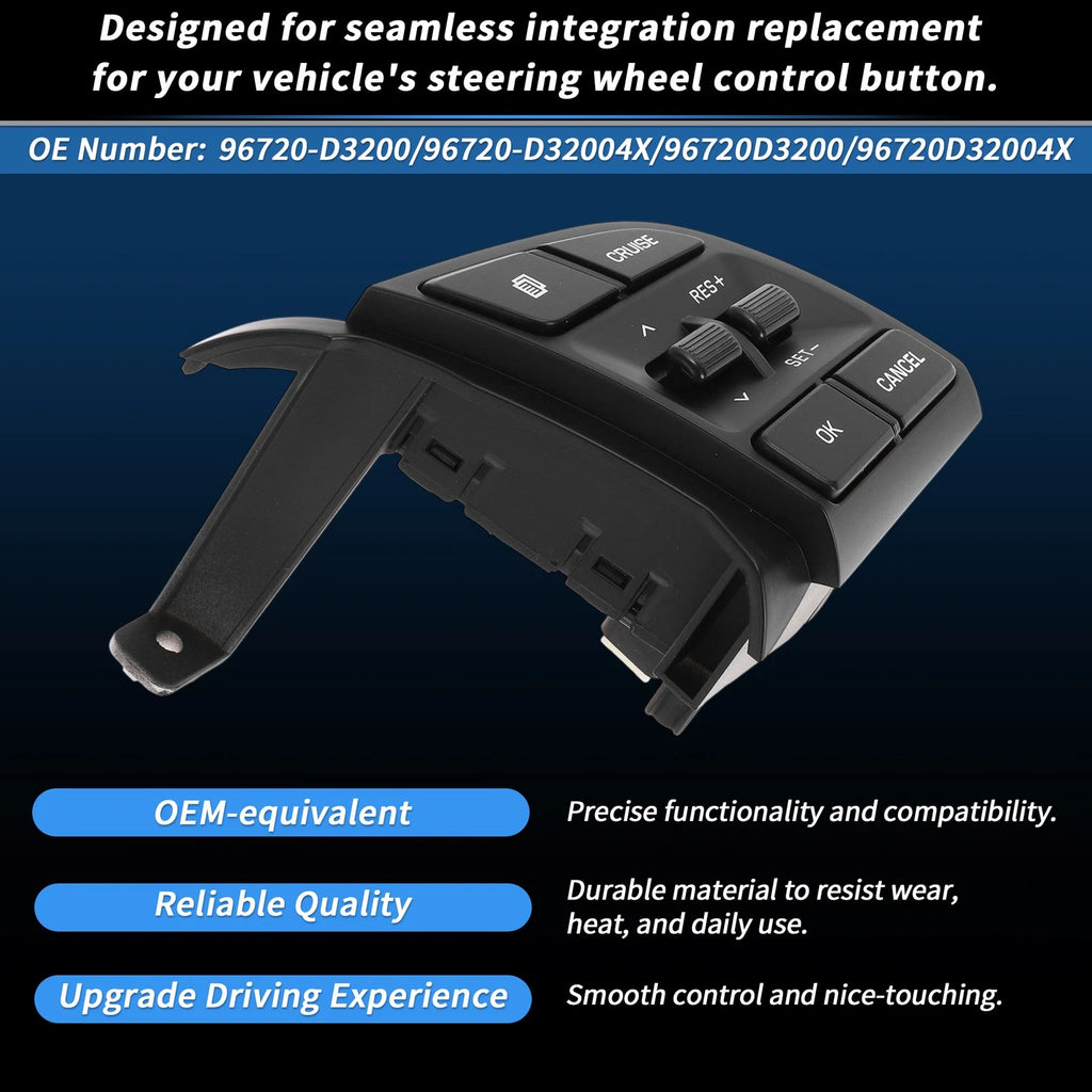 Cruise Control Rocker Switch Button for Hyundai Tucson (2016–2019)