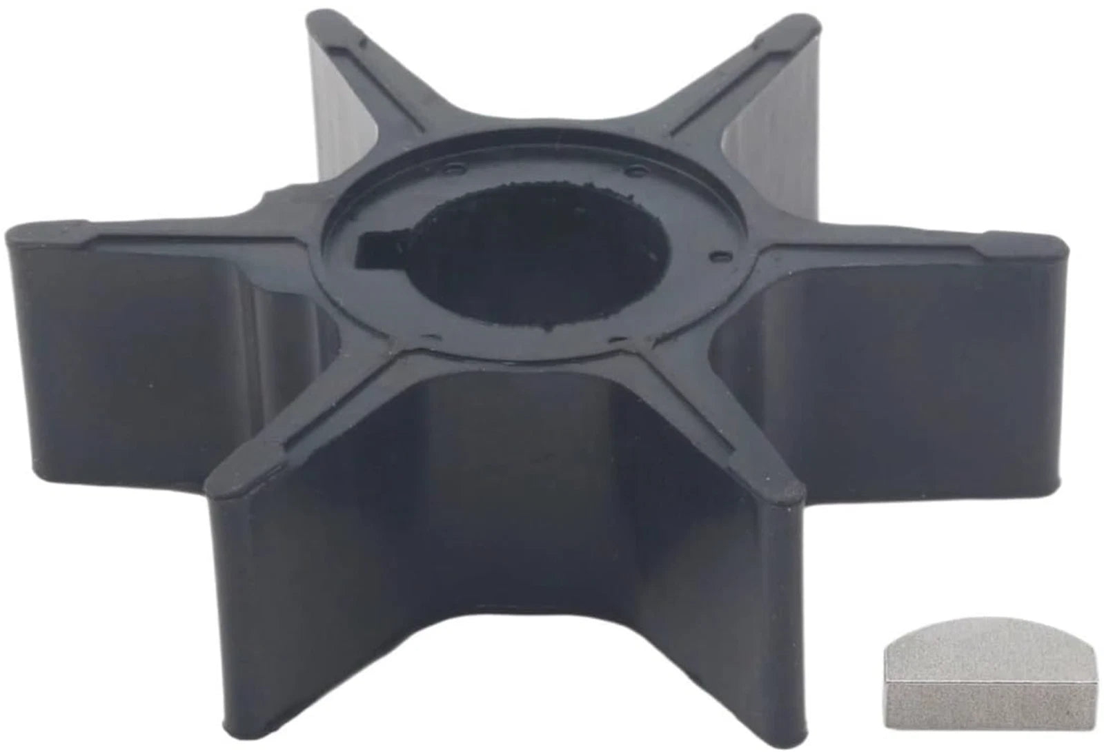 Water Pump Impeller with Key for Suzuki 2 Stroke 60-65 HP Outboard (17461-94700)