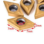 4X 12mm Lathe Boring Bar Holder Kit with 10 DCMT Inserts