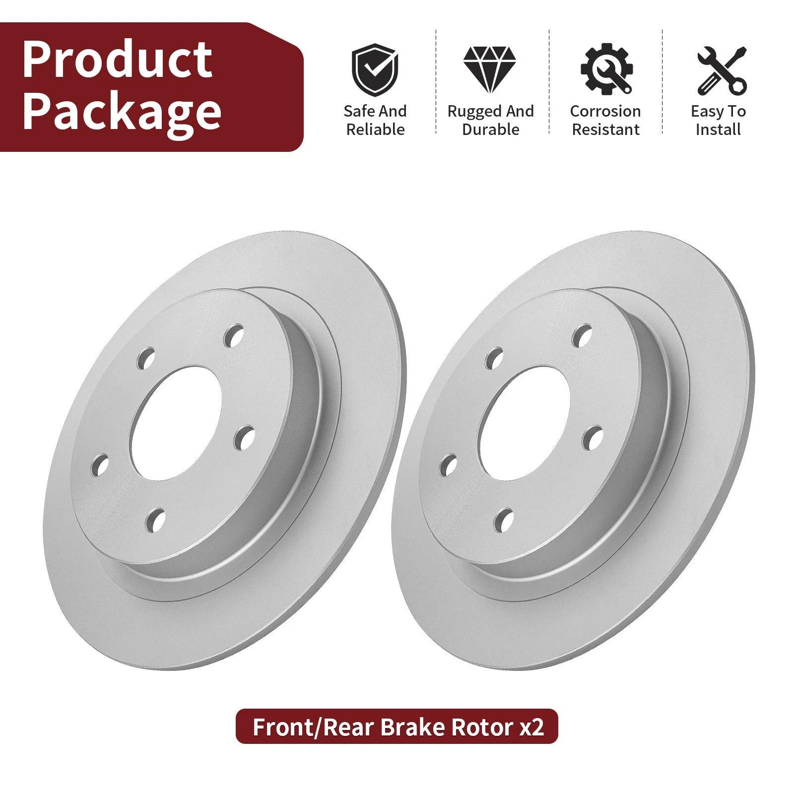 Rear Brake Rotor for Polaris RZR Pro S 4 (2023-2025), RZR Turbo R 4 (2023-2024)