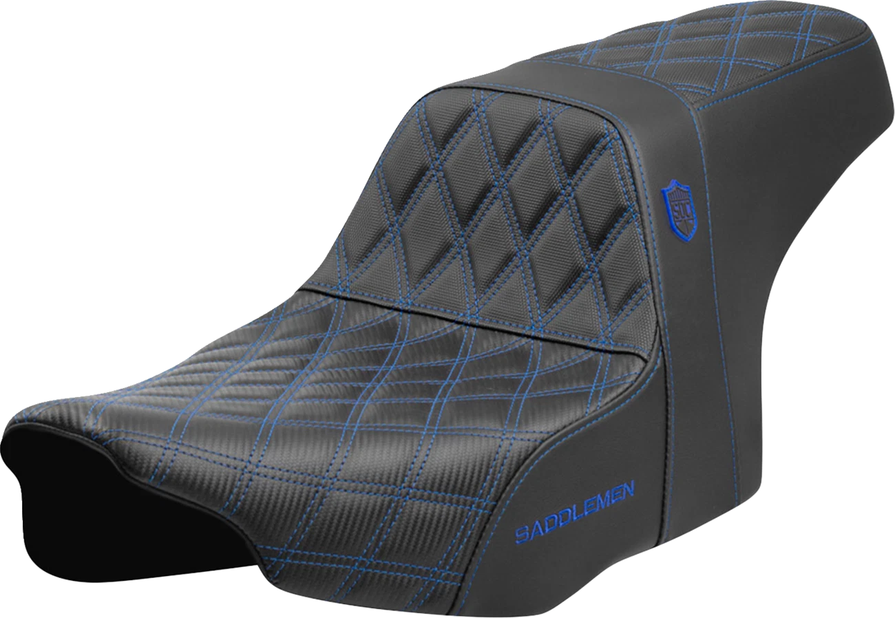 SADDLEMEN Pro Series SDC Performance Seat for Motorcycle (w/o Backrest)