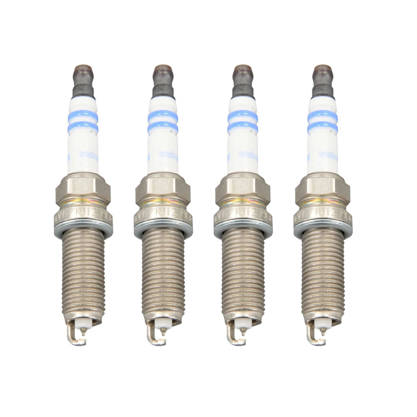 Set of 4 Spark Plugs Bosch Double Iridium 9621 for Lexus Mazda Scion Toyota L4
